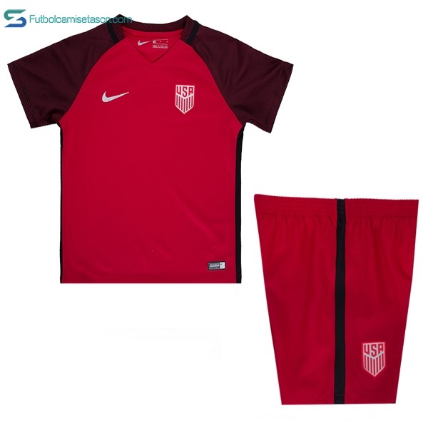 Camiseta Estados Unidos Niños 3ª 2017